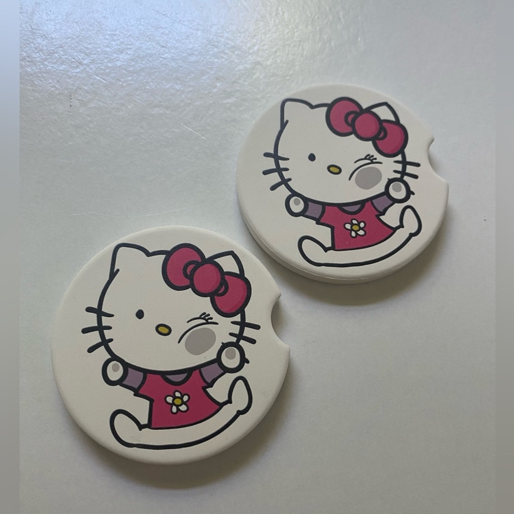 Hello Kitty Car Coaster (2-pk)